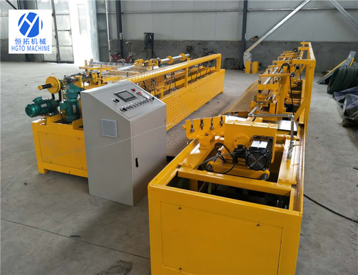 3 단계 50Hz 자동 체인 링크 펜스 기계 복수선 380v 5.5 kw 방화