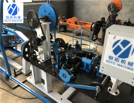 HGTO 3KW 철조망 제조기, PVC 코팅된 철조망 울타리 기계